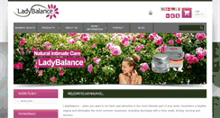 Desktop Screenshot of ladybalance.dk